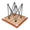 Carrom, ECO hardhout, Officiele maten - Afbeelding 8
